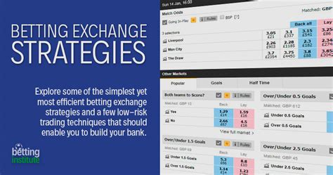 Best Betting Exchange Strategies That Work on Betfair .